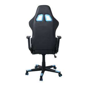 BF9150 Gaming Πολυθρόνα Γραφείου, Ανάκλιση Πλάτης έως 90°, Pu Μαύρο - Μπλε Ε-00021417 ΕΟ541,2