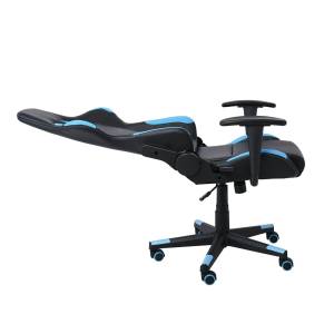 BF9150 Gaming Πολυθρόνα Γραφείου, Ανάκλιση Πλάτης έως 90°, Pu Μαύρο - Μπλε Ε-00021417 ΕΟ541,2