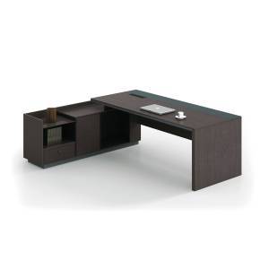 ADVANCE Γραφείο Αριστερή Γωνία  Σκούρο Καρυδί - Γκρι Ε-00022205 ΕΟ820,L