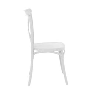 DESTINY Καρέκλα Πολυπροπυλένιο (PP), Απόχρωση Άσπρο, Στοιβαζόμενη Ε-00020360 Ε377,1