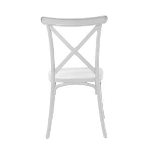 DESTINY Καρέκλα Πολυπροπυλένιο (PP), Απόχρωση Άσπρο, Στοιβαζόμενη Ε-00020360 Ε377,1