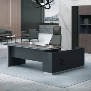 ADVANCE Γραφείο Αριστερή Γωνία  Σκούρο Καρυδί - Γκρι Ε-00022202 ΕΟ819,L