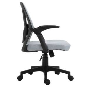 BF2130 Πολυθρόνα Γραφείου Ανακλινόμενα Μπράτσα - Mesh Γκρι Ε-00023403 ΕΟ208,2