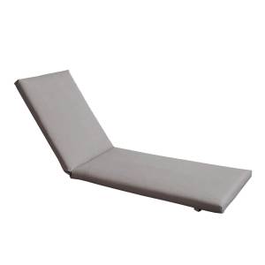 SUNLOUNGER Μαξιλάρι Ξαπλώστρας Textilene Γκρι με Φερμουάρ & Velcro (Foam+Polyester) Ε-00024472 Ε2017,91