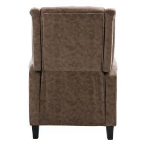 CHESTER Relax Πολυθρόνα Μπερζέρα Σαλονιού, Καθιστικού Απόχρωση Antique Καφέ Ε-00023455 Ε7119,1