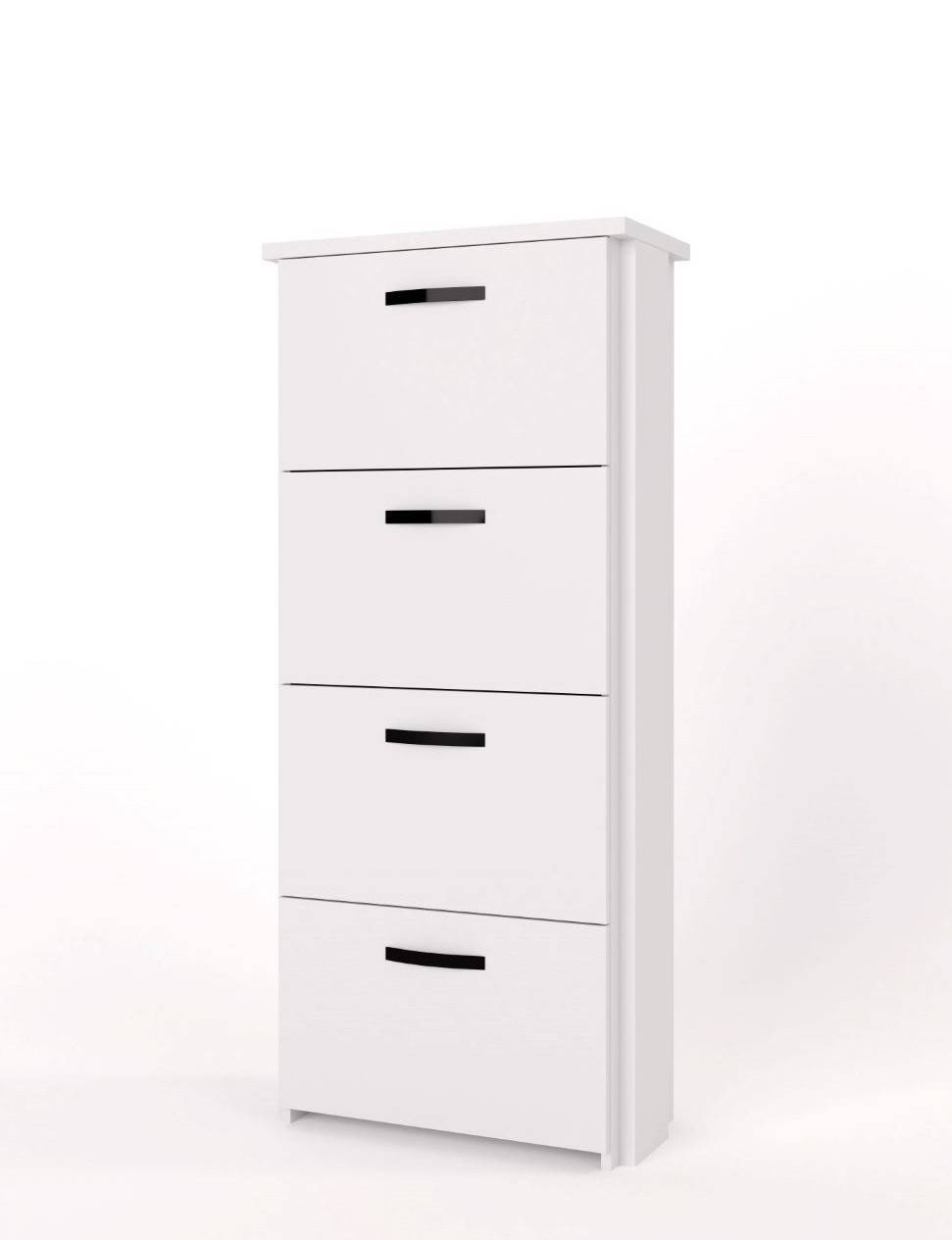 Παπουτσοθήκη Moon - Charcoal Flow (60x30x138)