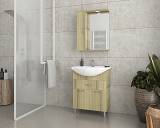 Σετ έπιπλο μπάνιου Ritmo 65 Natural Oak