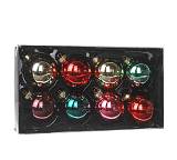 Σετ/8 Γυαλινη Μπαλλα Multicolor, 6,5cm KM397