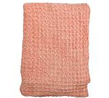 Ριχτάρι πικέ cotton, σε κοραλί χρ.,130x170cm XET-0706