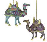 Στολίδι καμήλα, 2χρ.,12cm KD121