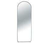 Καθρέπτης αλουμινίου σχ.αψίδα ασημι χρ.,51x152cm JP111S