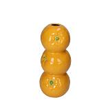 Κεραμικό βάζο με 3 πορτοκάλια 10,5x19,5cm KAL-0082