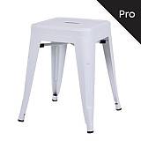 RELIX Σκαμπό-Pro, Μέταλλο Βαφή Άσπρο Ε-00015477 Ε5195